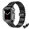 Pikkukuva 3 / 5: Kapea metalliranneke yhteensopiva Apple Watch -rannekkeen 42mm 44mm 45mm kanssa naisille Ruostumattomasta teräksestä valmistettu Apple Watch -rannekkeen korvaus kulta 42/44/45mm