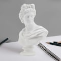 Miniatyrbilde 5 av 6: 15 cm gresk klassisk replika Apollo hode byste statue romersk statue mytologi skulptur figur for skisse modell kunst tegning harpiks håndverk ornamenter Apollo# 6 Inch