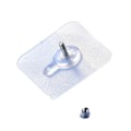 Miniatyrbild 5 av 5: Självhäftande väggmonteringsskruv 8-pack Transparent 12 mm