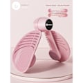 Miniatyrbilde 1 av 3: Aurora Bekkenbunntrener 2025 Oppgradert Versjon, 360 Graders Rotasjon Aurora Glasur Lår Trener, Basic Utgave Uten Telling pink