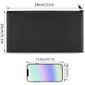 Miniatyrbillede 2 af 5: Lynlåsposer til kontanter, pengepose, kontantpose, banktaske, 27,94 x 15,49 cm, 2-pak