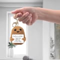 Miniatyrbild 3 av 5: Söt Stickad Positiv Potatisdocka Rolig Virkad Inspirerande Potatis med Positiva Kort Födelsedagspresenter Uppmuntran Presenter till Vänner Rumsdekor