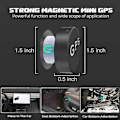 Miniatyrbild 4 av 5: Mini Magnetisk GPS-Spårare Realtid Bil Lastbil Fordon SMS Lokator GSM GPRS GF10, 50% Erbjudande-FPJ23
