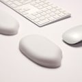 Miniatyrbillede 6 af 6: Håndledsstøtte Musemåtte Tastaturmåtte MUSEMÅTTE-SORT MUS Musemåtte-Sort black