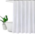 Extra breda duschdraperier 240 x 180 cm fall/95\"x 72\", mögelresistent mögelbeständig duschdraperifoder vattenavvisande, vit 2025