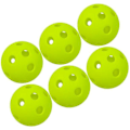 Miniatyrbild 2 av 5: 12 Pack 26 Hål Inomhus Pickleball Bollar Inomhusträning Hålboll För Inomhusbanor, Grön