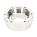 Pikkukuva 3 / 8: 70 mm ohjauspyörän adapterilevy seosnavan adapterilevy Logitechin Momo Sparcon 13 14 tuuman PCD-ohjauspyörille, hopea 0.3