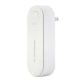 Wireless Ultrasonic Dust Mite Repeller, Rechargeable Silent Mite Cleaner for Bedroom, Bedding, Allergy Relief White-FX- White EU plug