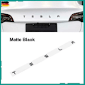 Miniatyrbild 2 av 5: 3D matt svart Tesla text bagagelucka emblem