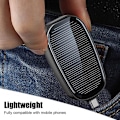 Pikkukuva 4 / 5: Mini aurinkolaturi Powerbank kannettava avaimenperä Powerbank matkapuhelimelle 1200mAh Black: For type-c