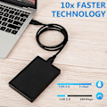 Miniatyrbild 5 av 5: USB 3.0-kabel för Seagate Backup Plus Slim bärbar extern hårddisk HDD
