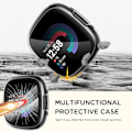 Miniatyrbilde 4 av 8: Diruite 4-pakning etui for Fitbit Versa 4/Sense 2 skjermbeskytter, HD støtsikkert mykt TPU-etui med fullstendig beskyttelse for Fitbit Versa Clear+Clear+Clear+Clear