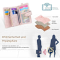 Pikkukuva 6 / 6: Lompakko Naisten Kortti RFID Suojaus Lompakko Nahkaa Naisille - Pehmeä