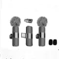 Miniatyrbillede 5 af 5: Støjreducerende clip-on mikrofon USB-C kompatibel med iPhone iPad Live Streaming Optagelse 1 set