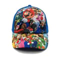 2026 senaste explosion Super Mario Bros Keps BARN Justerbar Hatt A-blue