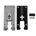Stiksav Gulv Jig Base Samling Sav Sort+sølv Beslag Dele Tilbehør Aluminium/Jern