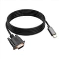 Miniatyrbillede 3 af 5: USB C til VGA-kabel 1,8 m, USB Type C til VGA-kabel, egnet til USB 3.1-enheder - Egnet til black