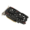 Pikkukuva 8 / 8: Dual Fan Näytönohjain 4GB DDR5 128bit Nopea Jäähdytys Matala Melu Videopeli Näytönohjain Siru Pöytätietokoneeseen GTX1050Ti 4GB DDR5 128bit 0.1