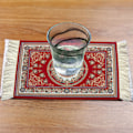 Miniatyrbild 4 av 4: Mattmusmatta Orientalisk Persisk Mattmusmatta Datormusmatta för Bordsdekoration