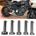 Miniatyrbillede 4 af 5: Motorcykel Udstødningsdæmper 35mm 42mm 45mm 48mm 60mm Db Killer Udstødningsrør Dæmper Lyddæmper Motorcykel 45MM Short Silver