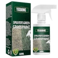 Miniatyrbillede 2 af 4: Grøn Græsmalingsspray Langvarig Græsmaling Forbedrer Pletvis Dvaletilstand Gulnende Græs Til Græs Høj Kvalitet