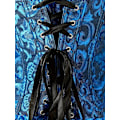 Miniatyrbilde 4 av 5: Kvinners Blonderingkorsett Elegant Bryst Midje Shapewear Court Style Shaper med Stropper Detalj Dark Blue XXL