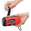Miniatyrbild 3 av 4: Veva Radio, Nödradio Solcellsdriven Bärbar 2000mah Powerflashlight