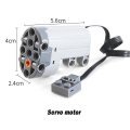 Miniatyrbillede 5 af 5: Tekniske Dele Motor Byggeklodser Motor Servo-Motor 88004 til Power Functions Elektrisk Samlet Byggeklodselegetøj