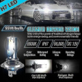 Miniatyrbild 3 av 4: 4x H7 LED-strålkastare Kit Hög/Låg Stråle 220W 60000lm Super Ljus 6000k Vit-m.4173