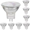 12V 35W Halogenlampor GU5.3 Spotbas Warmvit, Dimbar, 8-pack 35W