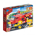 Miniatyrbillede 1 af 2: BanBao Interlocking Blocks Brandbil 7103 (288 Dele)