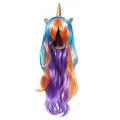 Pikkukuva 2 / 2: Perukki Cosplay Anna Elsa Tyttöjen Frozen Prinsessat Disney Perukki Punainen Ariel Pieni Merenneito Hiusten Asusteet Belle Jasmine Rapunzel unicor B