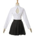 Pikkukuva 3 / 5: Aikuisten ja lasten Demon Slayer Kimetsu No Yaiba Anime Kimono Kanroji Mitsuri Cosplay-asu -z A1 Only Coat 130