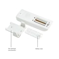 Miniatyrbillede 4 af 5: Universal Loftventilator Lampe Fjernbetjeningssæt Ac 220v Timindstilling Afbryder Juster Vindhastighed Tran white black 110V