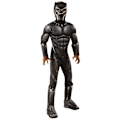 Miniatyrbillede 1 af 3: 2023 Sort Muskel Jumpsuit Panther Kostume Til Børn Dyr Super Leopard Halloween Barn Purim Karneval Cosplay M
