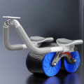 Miniatyrbillede 2 af 3: Abdominal Roller med Automatisk Tilbagefjedring - Træning af Mavemuskler - Fitnessudstyr til Hjemmet