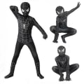 Miniatyrbild 1 av 2: Svart Spiderman Kostym Barn 11-12 years