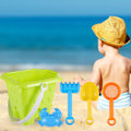 Miniatyrbillede 3 af 5: 1 Sæt Sandgraveværktøj Robust Glat Overflade Plastik Børns Strand Sand Legetøj Til Sommer Jiyuge C