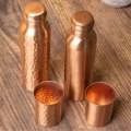 Miniatyrbild 2 av 5: Flaska - Flaska av 100% Koppar för Ayurveda - Ed