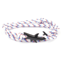 Miniatyrbillede 4 af 5: Haj Bracelet Mode Punk Alloy Haj Hale Kæde Armbånd Unisex P