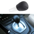 Miniatyrbilde 2 av 5: Bil Gearskifte Knagg PU Lær Spak Shifter Håndkule For Volvo S60 V70 S60r V70r