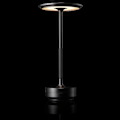 Miniatyrbilde 3 av 5: Ladeskrivebordlampe, dimbar, vanntett, metall, USB-ladbare skrivebordlampe - 1 stk Gold