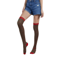 Miniatyrbillede 1 af 4: Strømper Pantyhose Lange Strømper Regnbue Lår Rollespil Fest Type 27