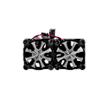 Miniatyrbilde 3 av 4: Motor Varmekjøler Vifte Med Termisk Sensor For 540 550 3650 3660 Motorer 1/10 Rc Bil Axial Scx10
