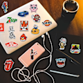 Miniatyrbild 4 av 5: 302 st Coola Skateboard Stickers, Märkesdekaler för Vuxna Tonåringar, Vattentäta Vinyl Stickers för Vattenflaska Laptop Bagage Gitarr Anteckningsbok