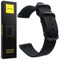 Spacecase Klorrem Sc Nato-Rem 22Mm Svart För Smartwatch