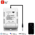 Miniatyrbilde 3 av 4: Wifi Temperatursbryter 16a Tuya Smart Rf433 Intelligent Termostat Ds18b20 Temperatursensor Vanntett Sanntids Overvåking