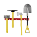 Miniatyrbilde 1 av 4: Metall Mini Skovl Hammer, Øks, Hakkjern Verktøy, Barnas Utdannings