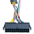Miniatyrbilde 2 av 5: 24-pins til 6-pins PCI-e ATX hovedstrømadapterkabel for HP Z230 Z220 SFF arbeidsstasjonens hovedkort