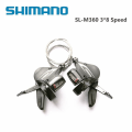 Pikkukuva 4 / 4: Shimano Altus Sl-m315 Vaihtaja 2x7 2x8 3x7 3x8 14 16 21 24 Nopeutta Mtb Maastopyörä Vaihdevipu Transmission Trigger Set m315 7s